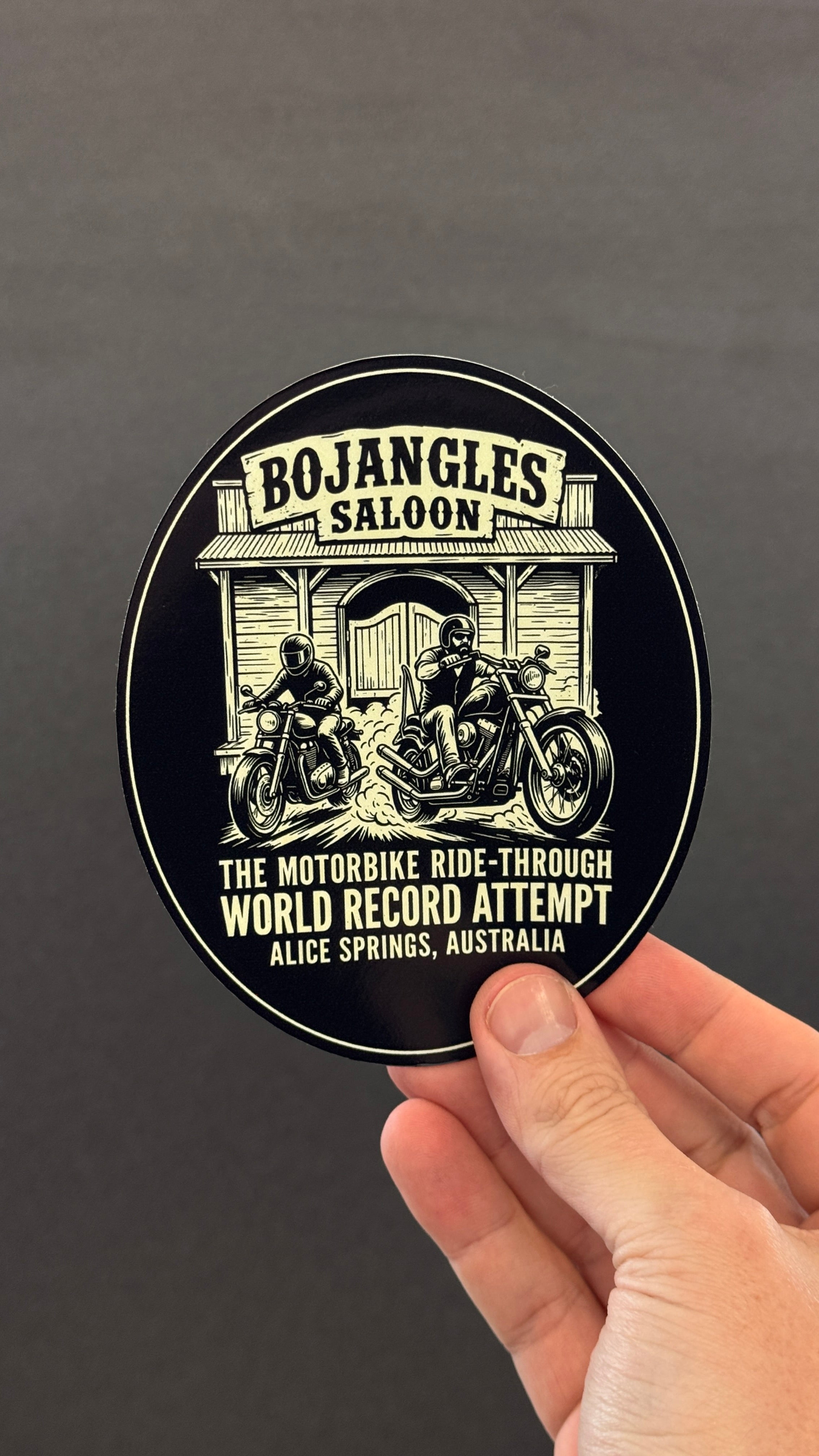 Oval Stickers