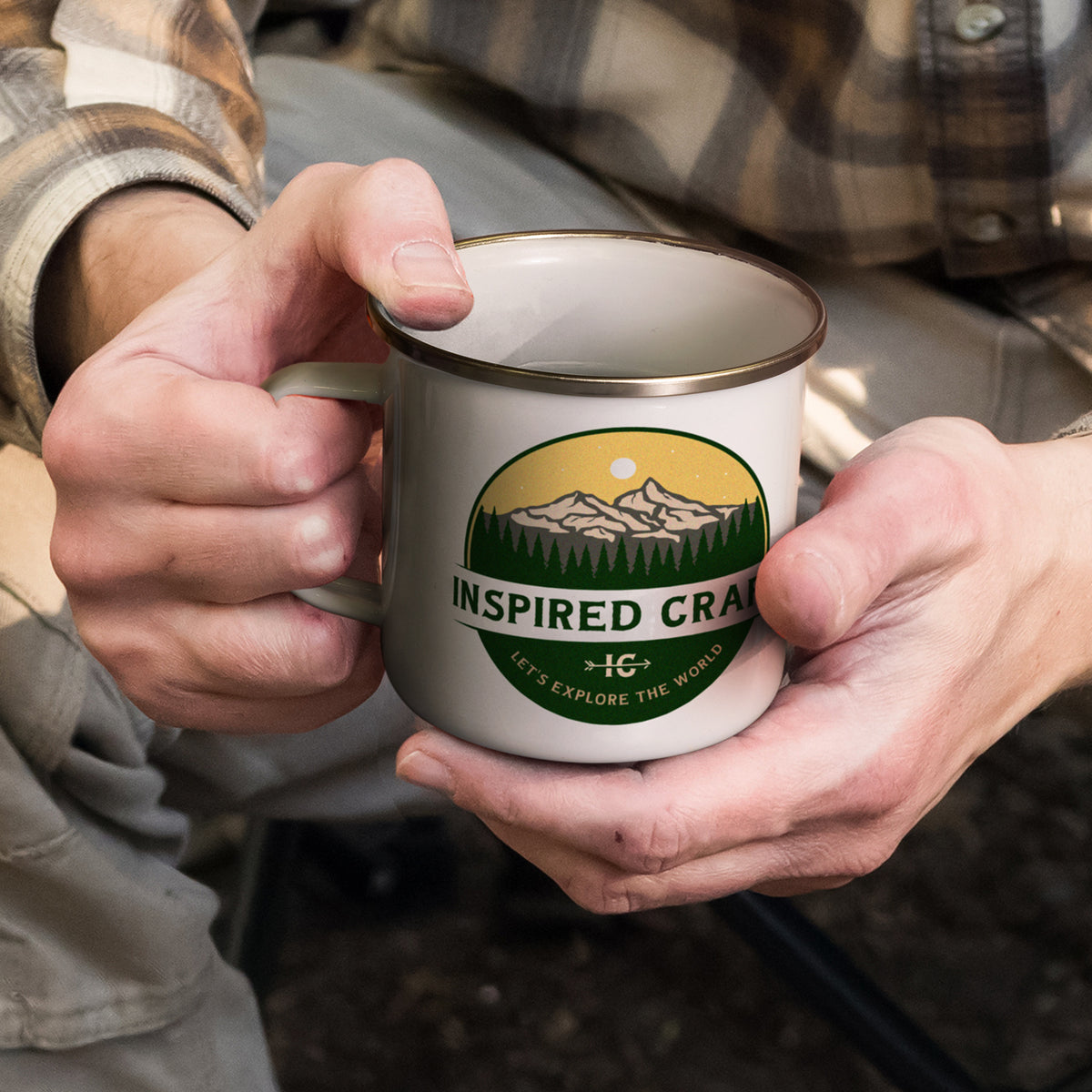 Enamel Camping Mug