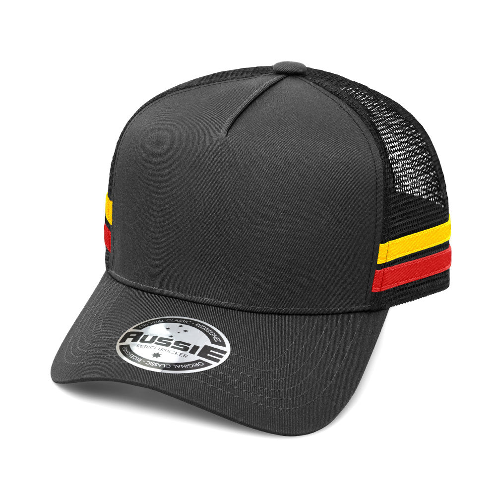Striped Trucker Cap